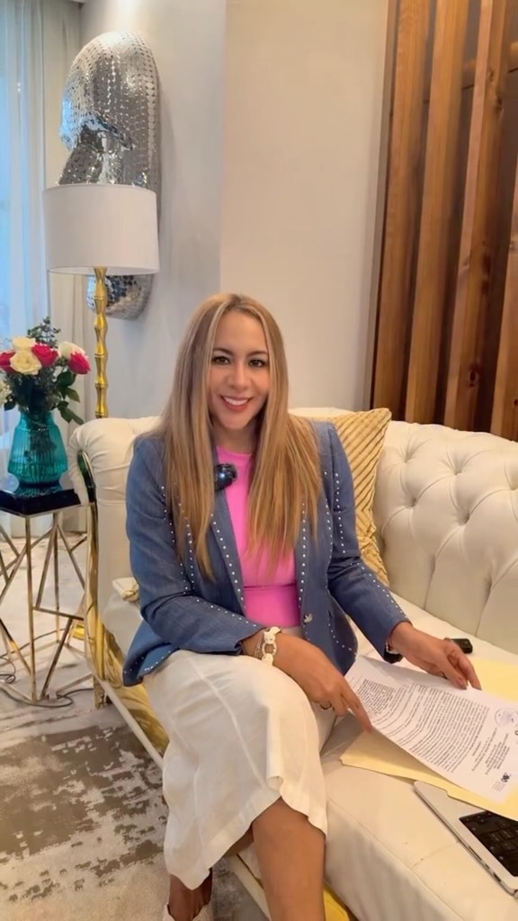 Jessica Canto en entrevista de televisión